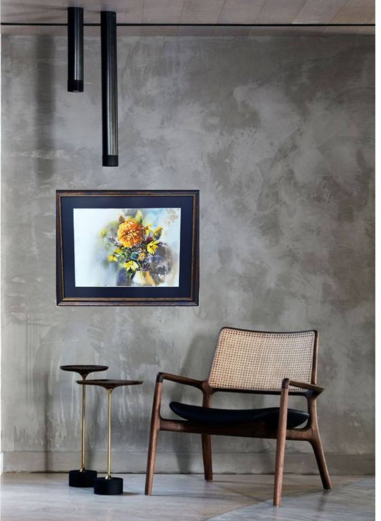 Original Classicism Floral Painting by Alla Prisacar 