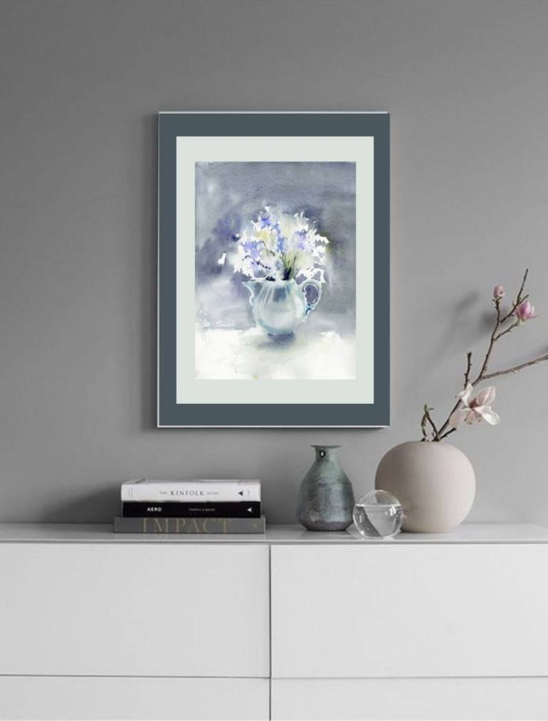 Original Contemporary Floral Painting by Alla Prisacar 