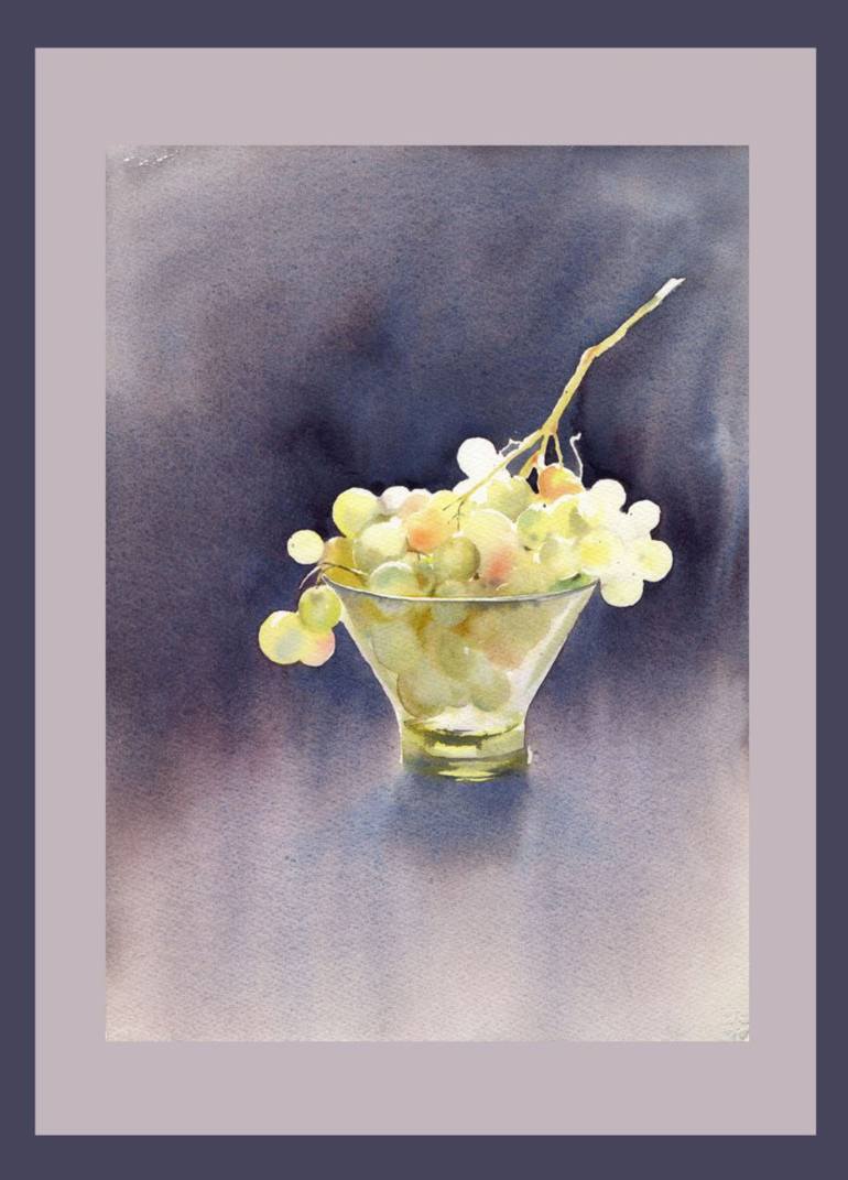 Original Classicism Still Life Painting by Alla Prisacar 