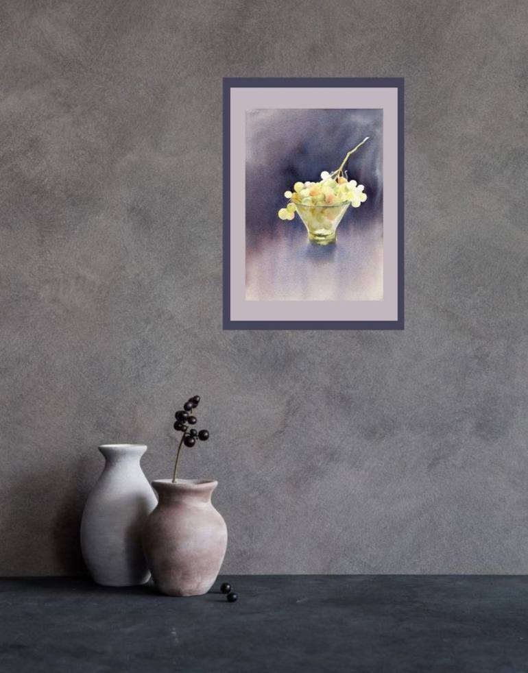 Original Classicism Still Life Painting by Alla Prisacar 