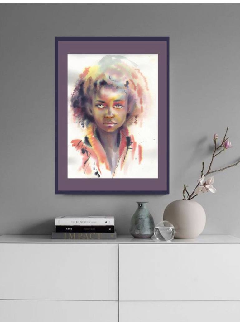 Original Contemporary Children Painting by Alla Prisacar 