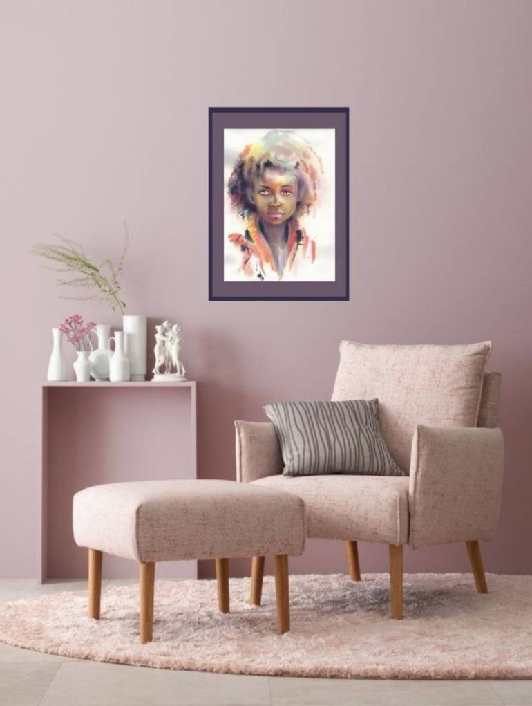Original Contemporary Children Painting by Alla Prisacar 