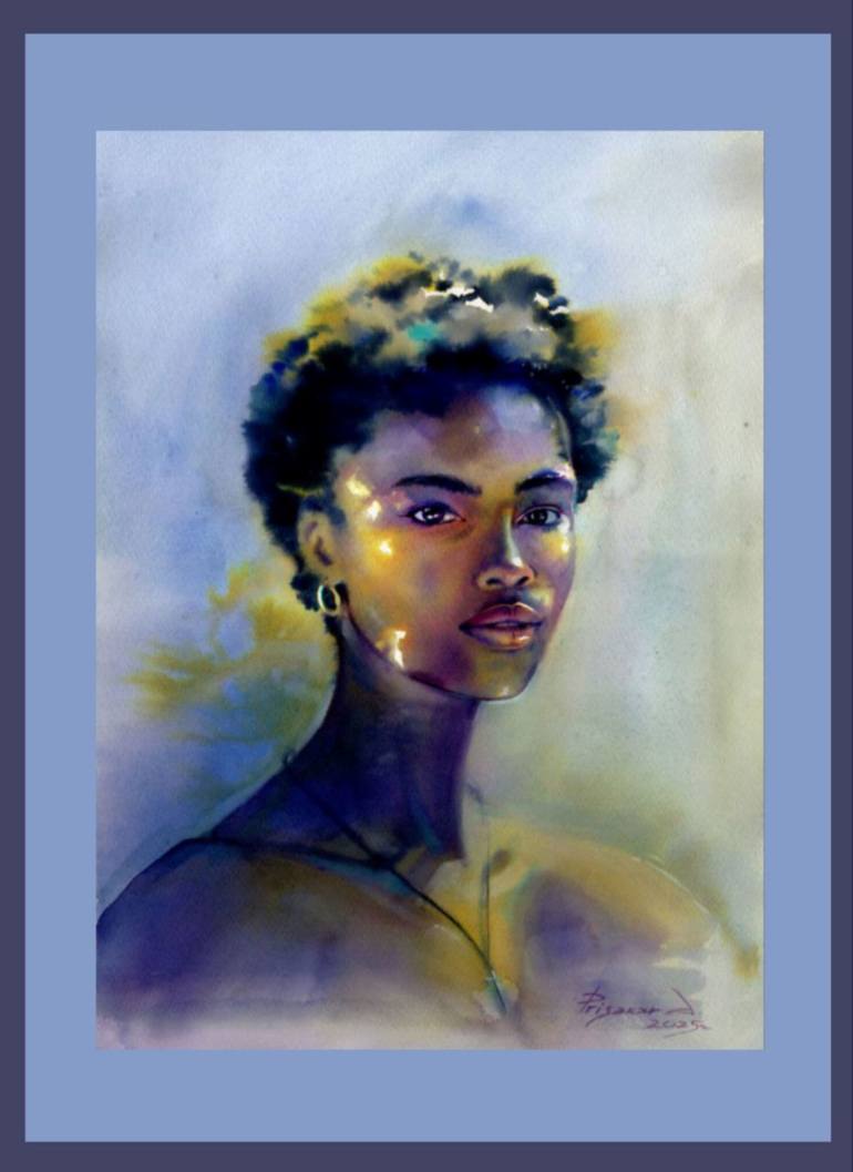 Original Contemporary Women Painting by Alla Prisacar 