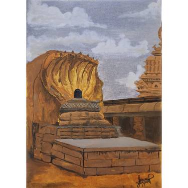 Original Architecture Paintings by JEEVAN P