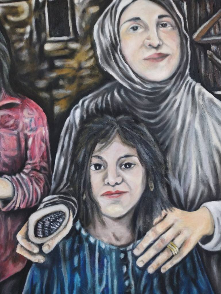Original Family Painting by amir Fekry