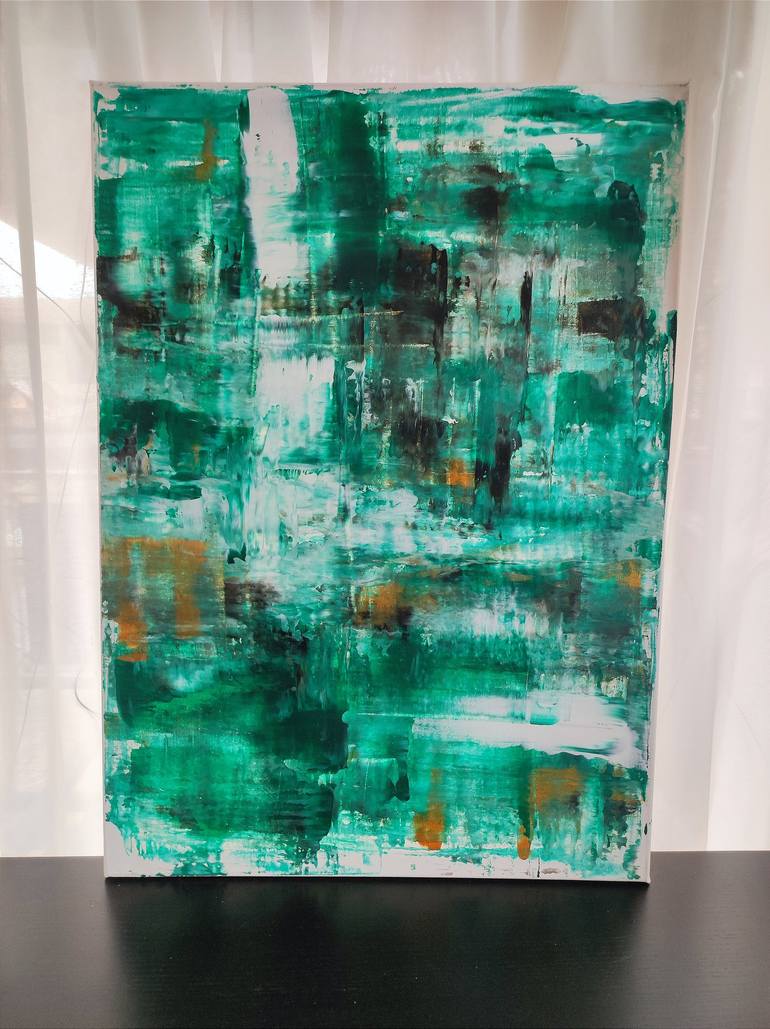 Original Abstract Painting by Carolina Träger