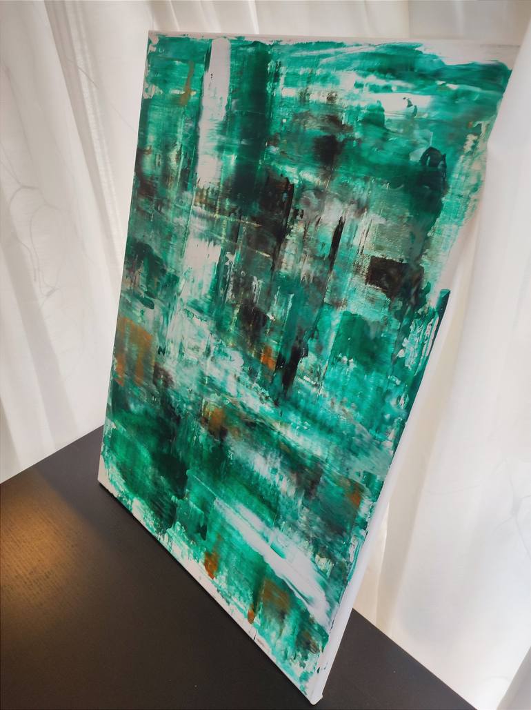 Original Abstract Painting by Carolina Träger