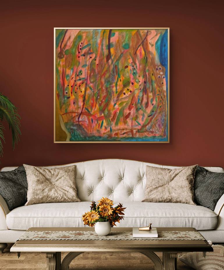 Original Abstract Painting by Sergio Romero