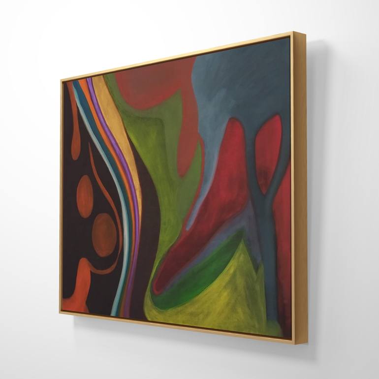 Original Abstract Painting by Sergio Romero