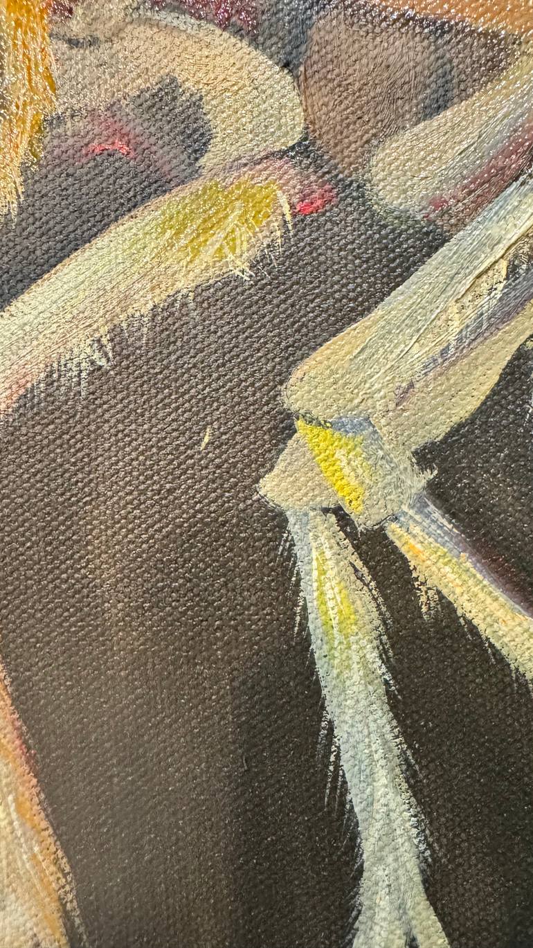 Original Expressionism Fantasy Painting by Chao Wang