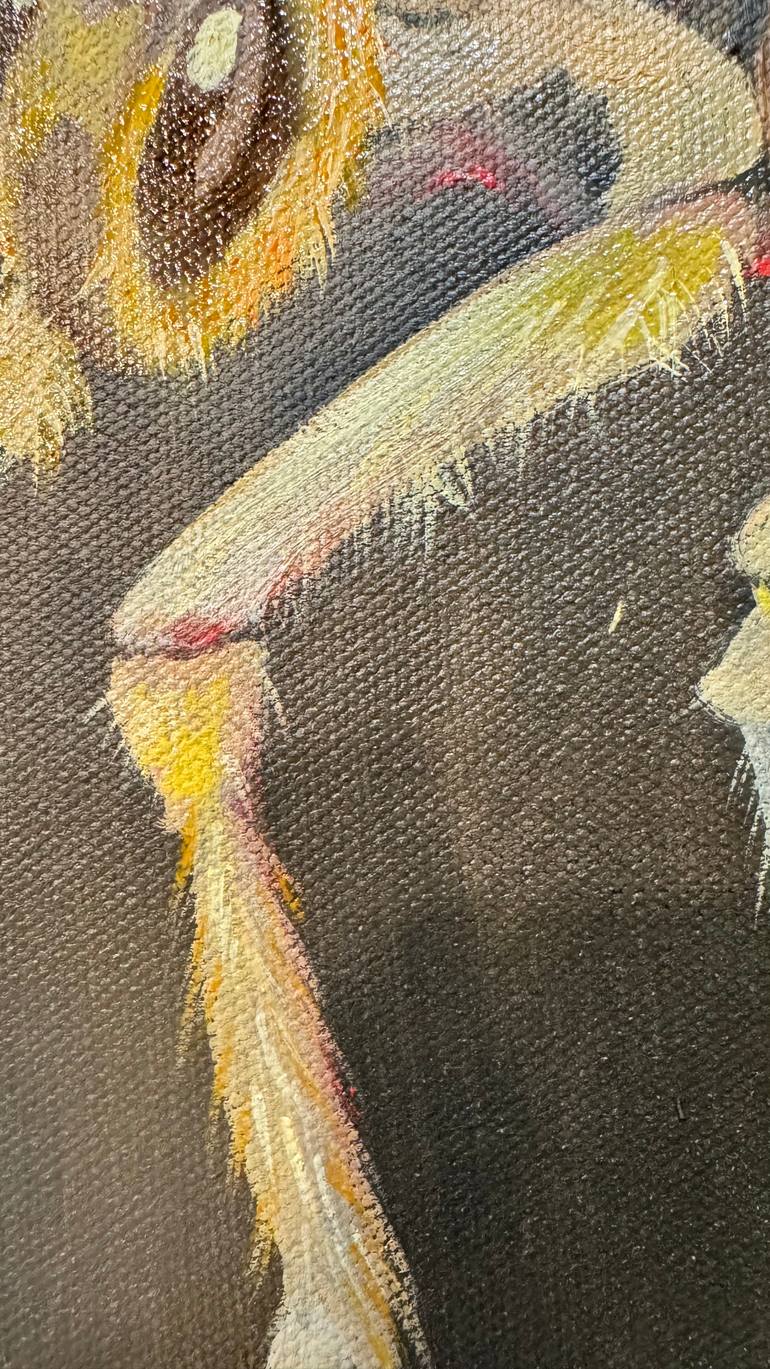 Original Expressionism Fantasy Painting by Chao Wang