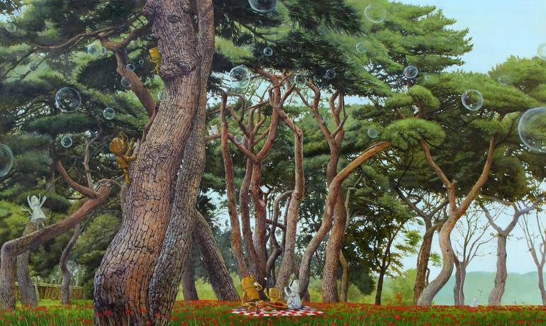 Original Abstract Landscape Paintings by Joon Hwan Kim