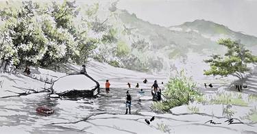 Original Classicism Family Paintings by Joon Hwan Kim