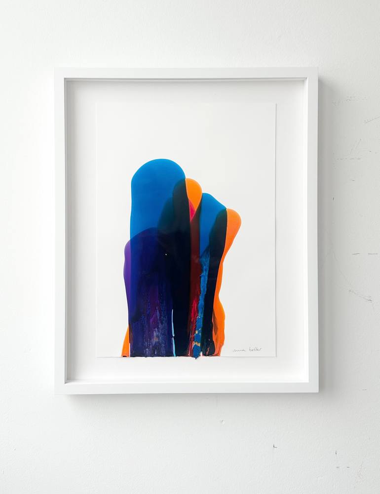 Original Abstract Expressionism Abstract Painting by Anna Beller