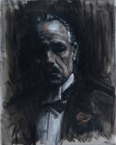 Original Figurative Pop Culture/Celebrity Paintings by Marc Lehmann