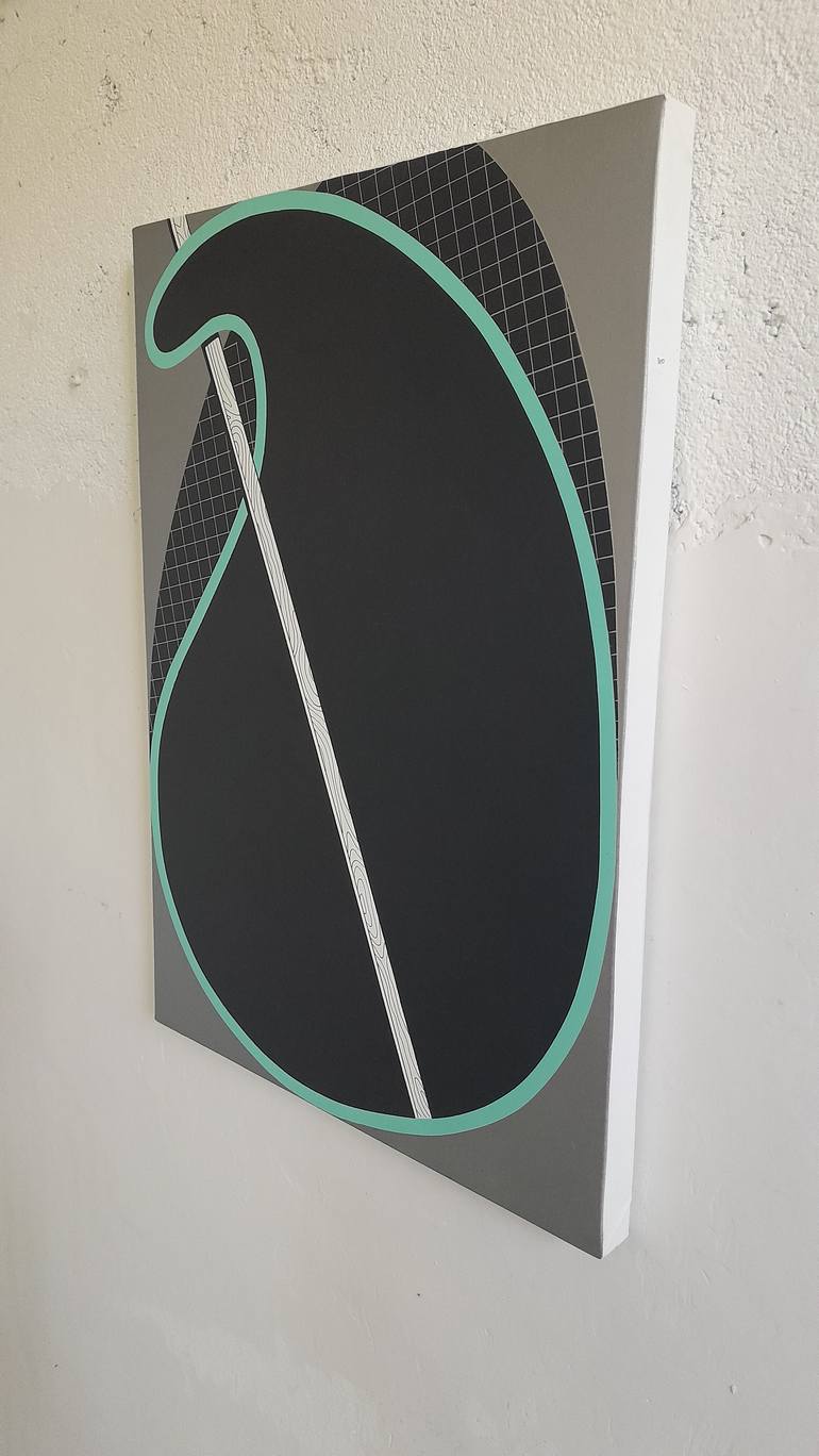 Original Baroque Abstract Painting by Paolo Adel Danese