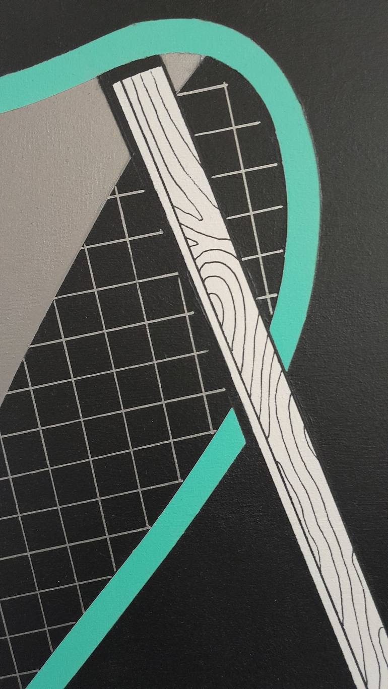 Original Baroque Abstract Painting by Paolo Adel Danese