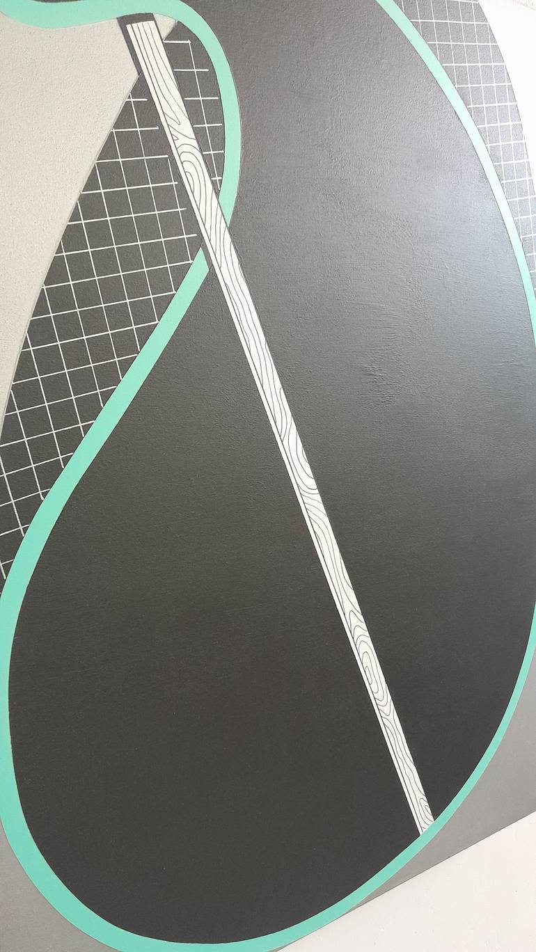 Original Baroque Abstract Painting by Paolo Adel Danese