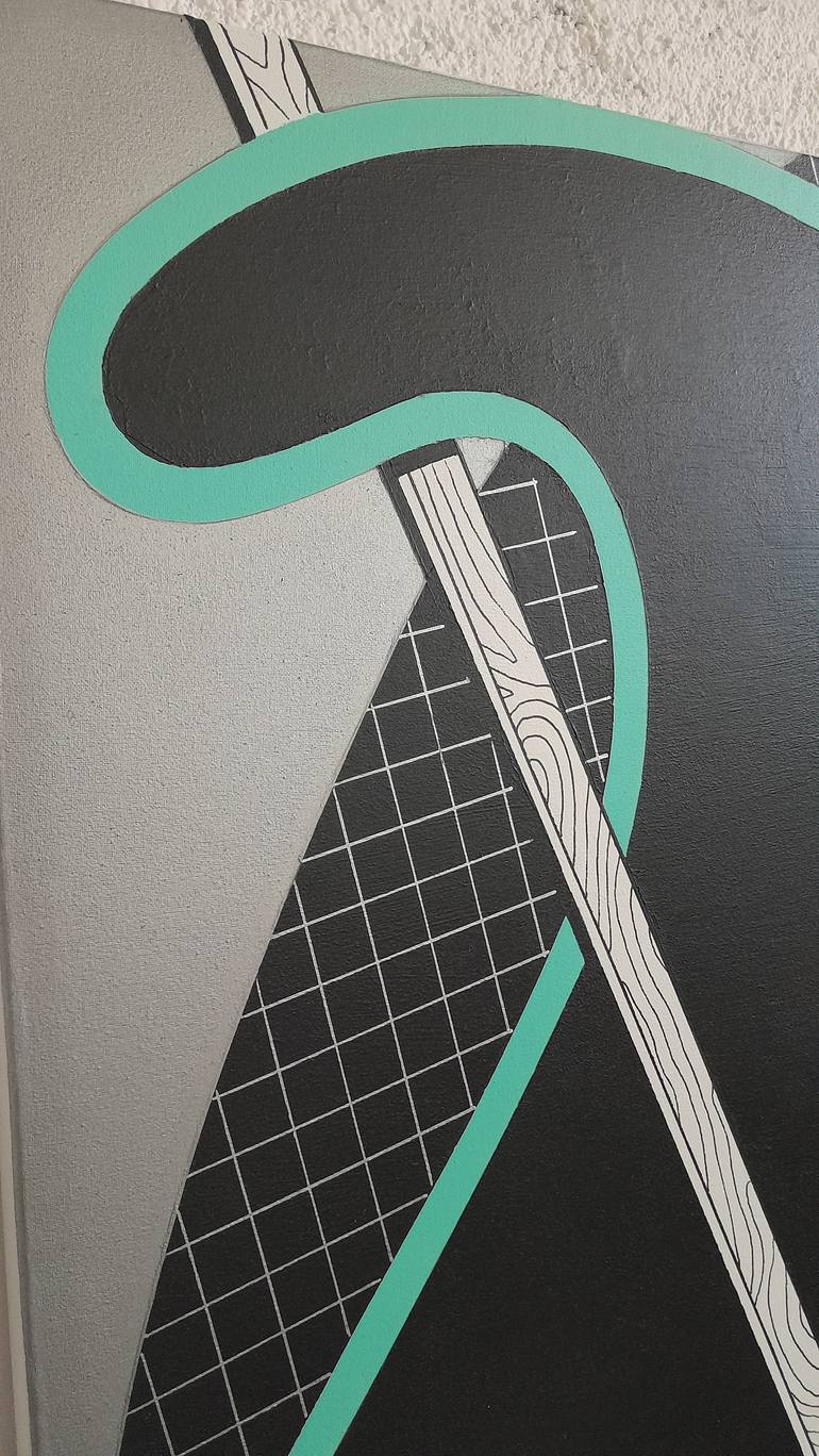 Original Baroque Abstract Painting by Paolo Adel Danese