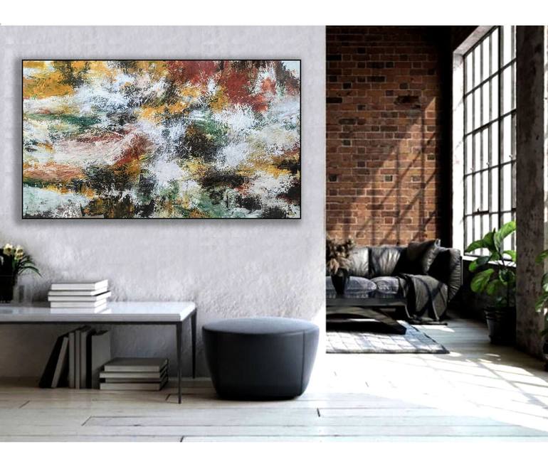 Original Abstract Painting by Alexandra Petropoulou