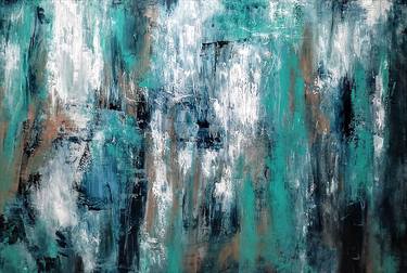 Original Art Deco Abstract Paintings by Alexandra Petropoulou