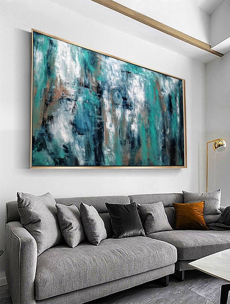 Original Abstract Painting by Alexandra Petropoulou