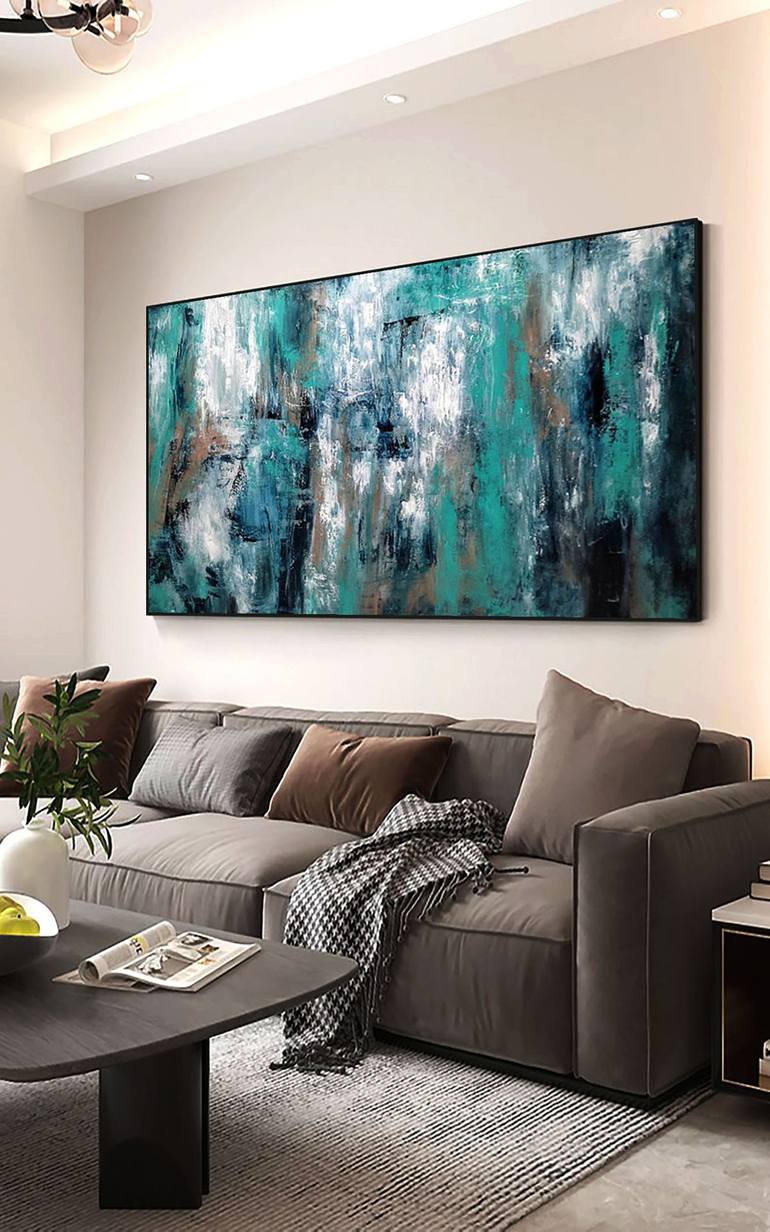 Original Abstract Painting by Alexandra Petropoulou