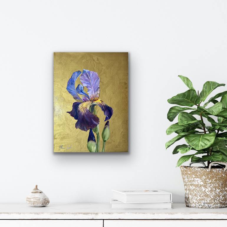 Original Contemporary Floral Painting by Alina Lark