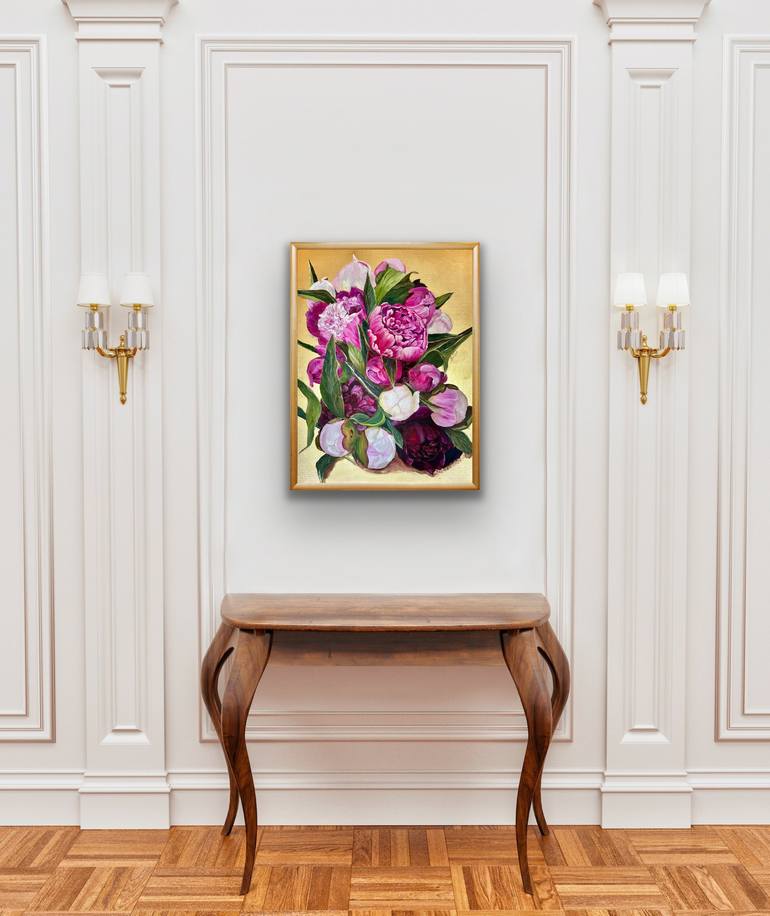 Original Floral Painting by Alina Lark