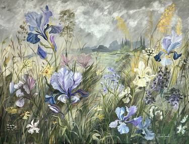 Original Impressionism Floral Paintings by Alina Lark