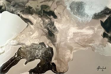 Original Abstract Expressionism Abstract Paintings by Alina Lark