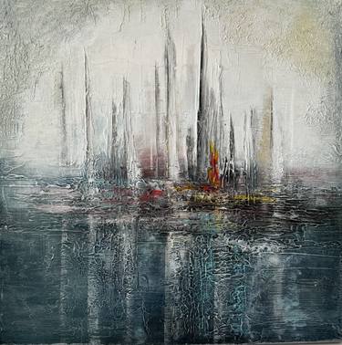 Original Abstract Water Paintings by Aleksandra Renner