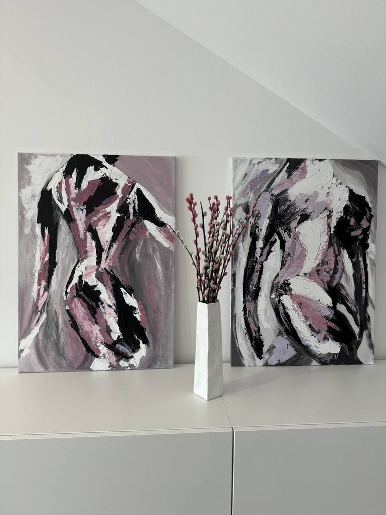 Original Contemporary Abstract Painting by Aleksandra Renner