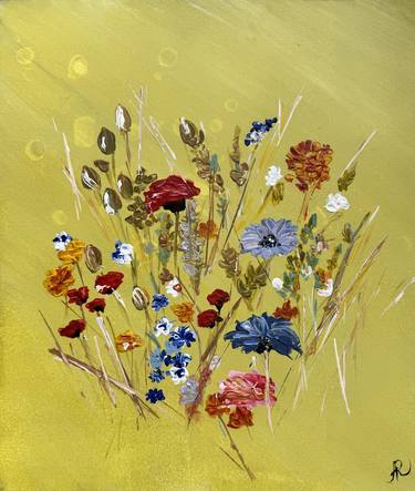 Print of Abstract Floral Paintings by Aleksandra Renner