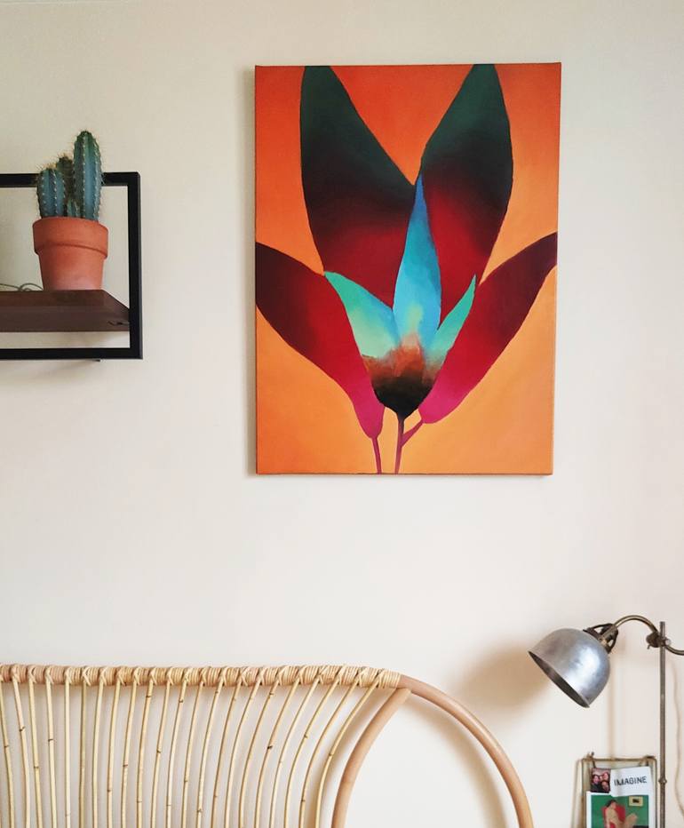 Original Contemporary Abstract Painting by Loriane Leger
