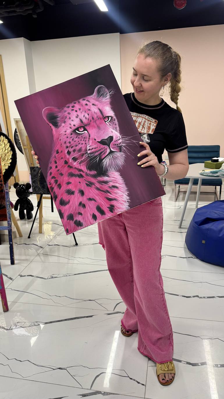 Original Realism Animal Painting by Artist Keti