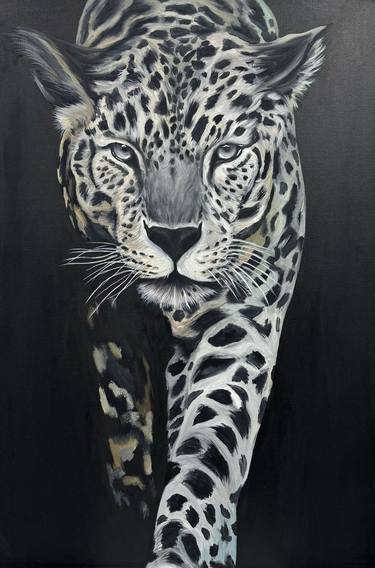 Original Black & White Animal Paintings by Art Keti