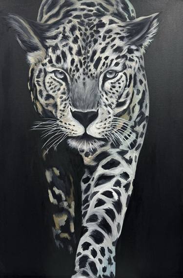 Original Art Deco Animal Paintings by Keti S