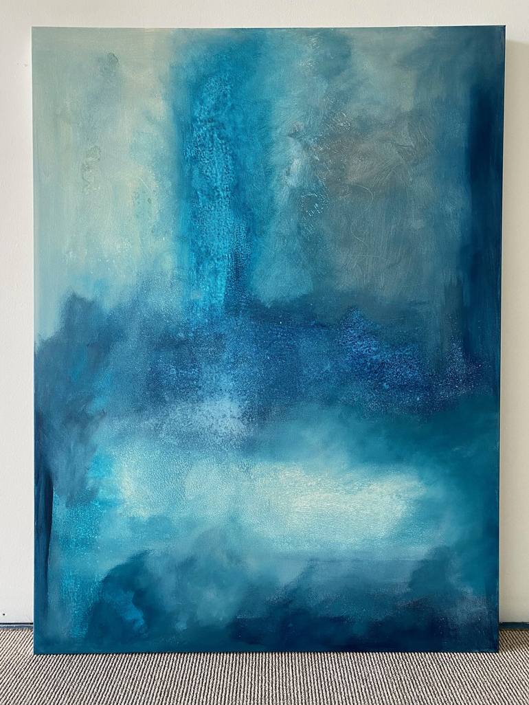 Original Abstract Expressionism Abstract Painting by Joanna Milo