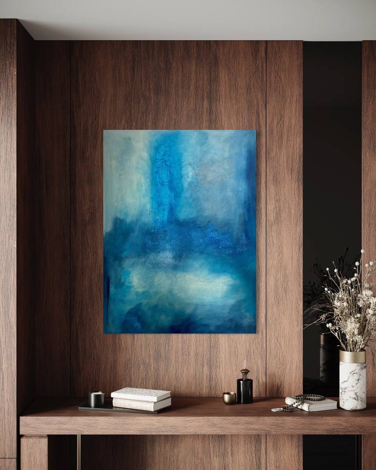 Original Abstract Expressionism Abstract Painting by Joanna Milo