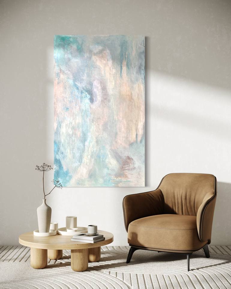 Original Abstract Expressionism Abstract Painting by Joanna Milo