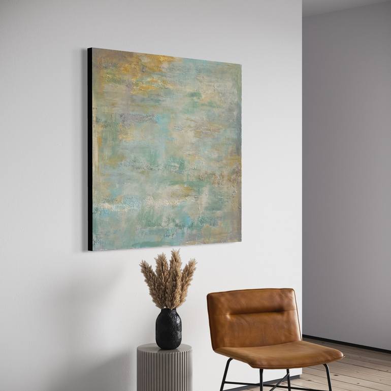 Original Abstract Expressionism Abstract Painting by Joanna Milo