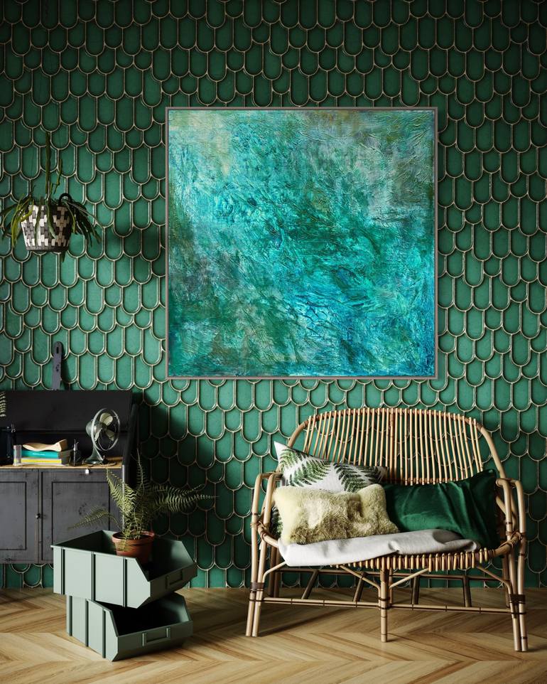 Original Contemporary Abstract Painting by Joanna Milo