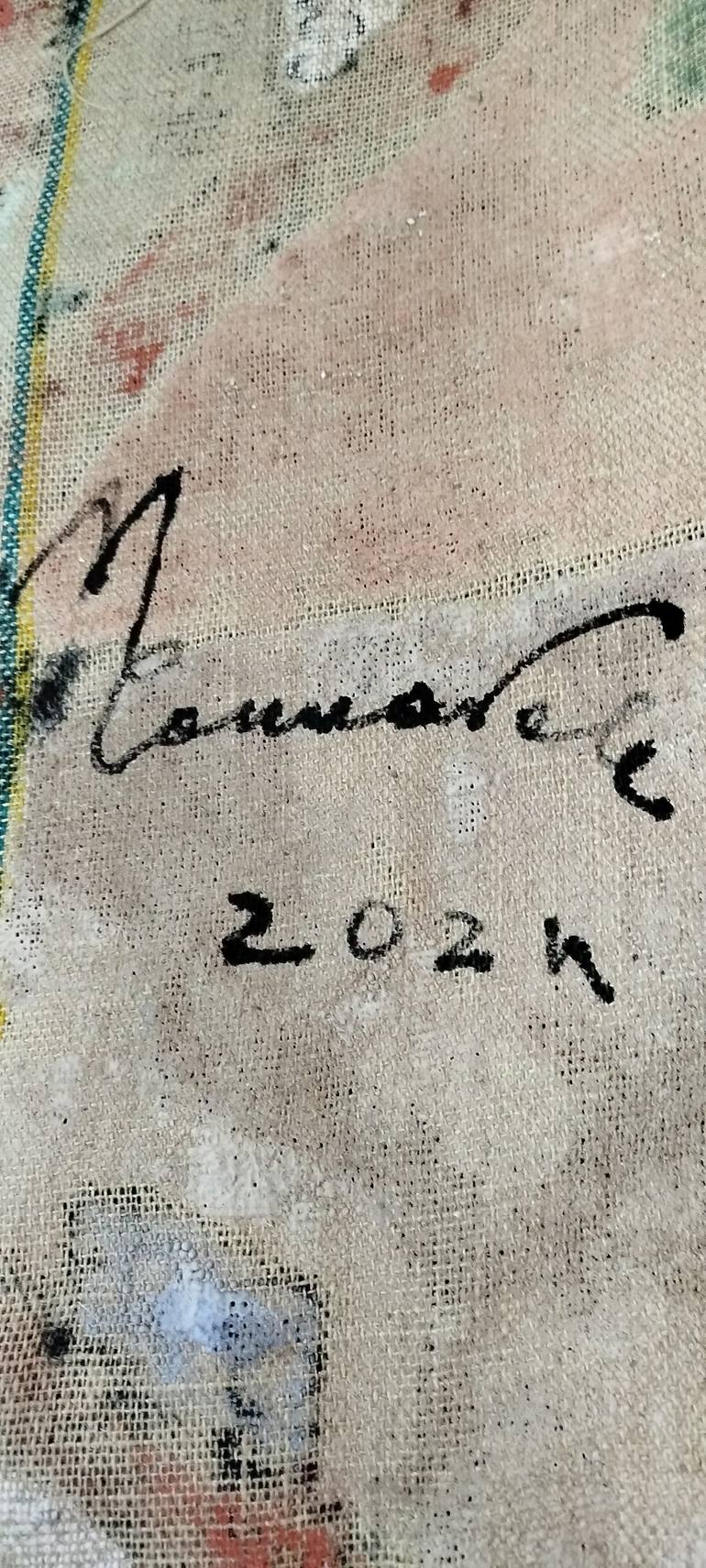 Original Abstract Painting by Michele Cannavale