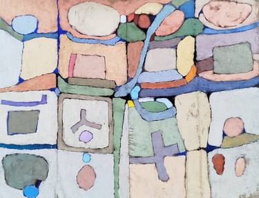 Original Abstract Painting by Michele Cannavale