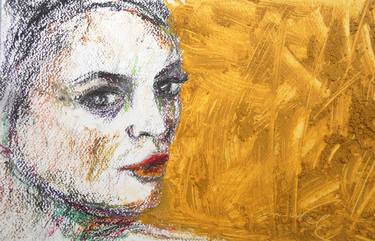 Original Expressionism Women Drawings by Michele Cannavale