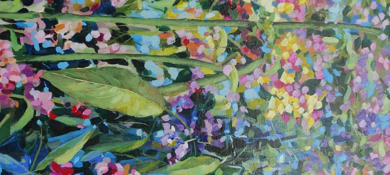 Original Impressionism Nature Painting by Michele Cannavale