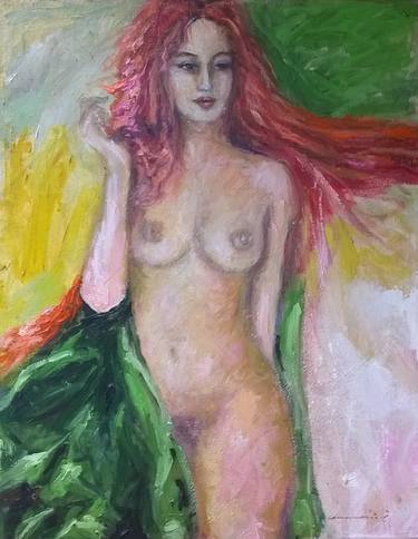 Original Impressionism Nude Paintings by Michele Cannavale