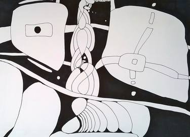 Original Abstract Drawings by Michele Cannavale