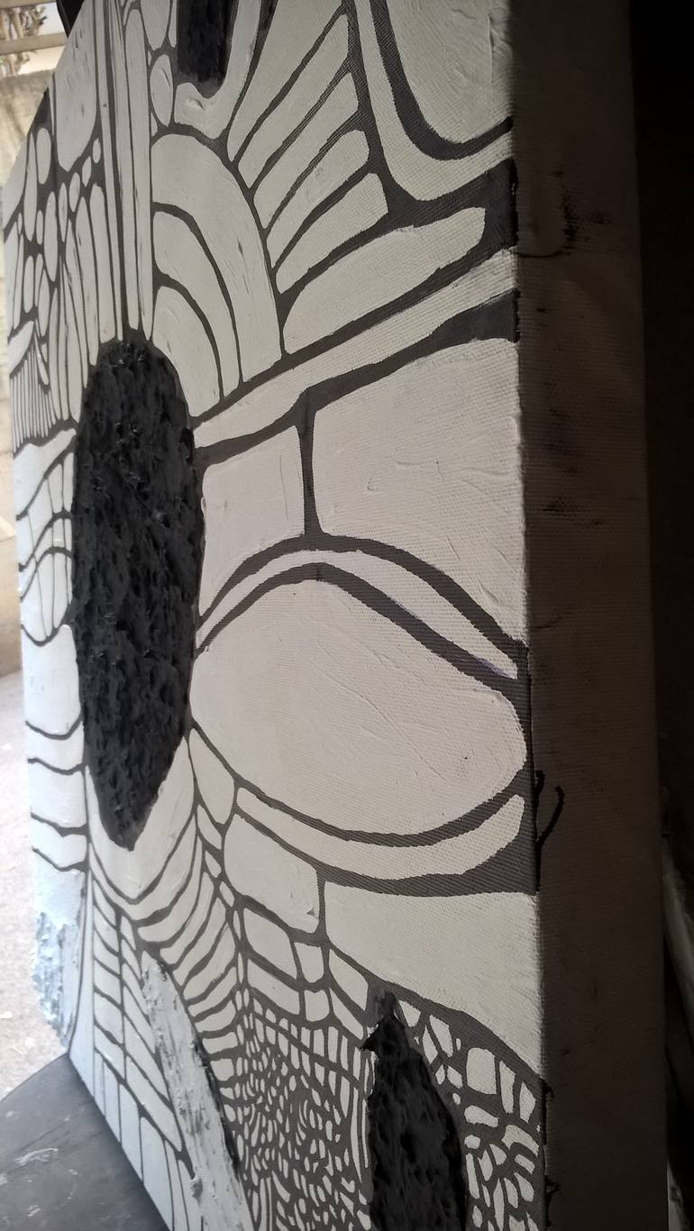 Original Abstract Drawing by Michele Cannavale